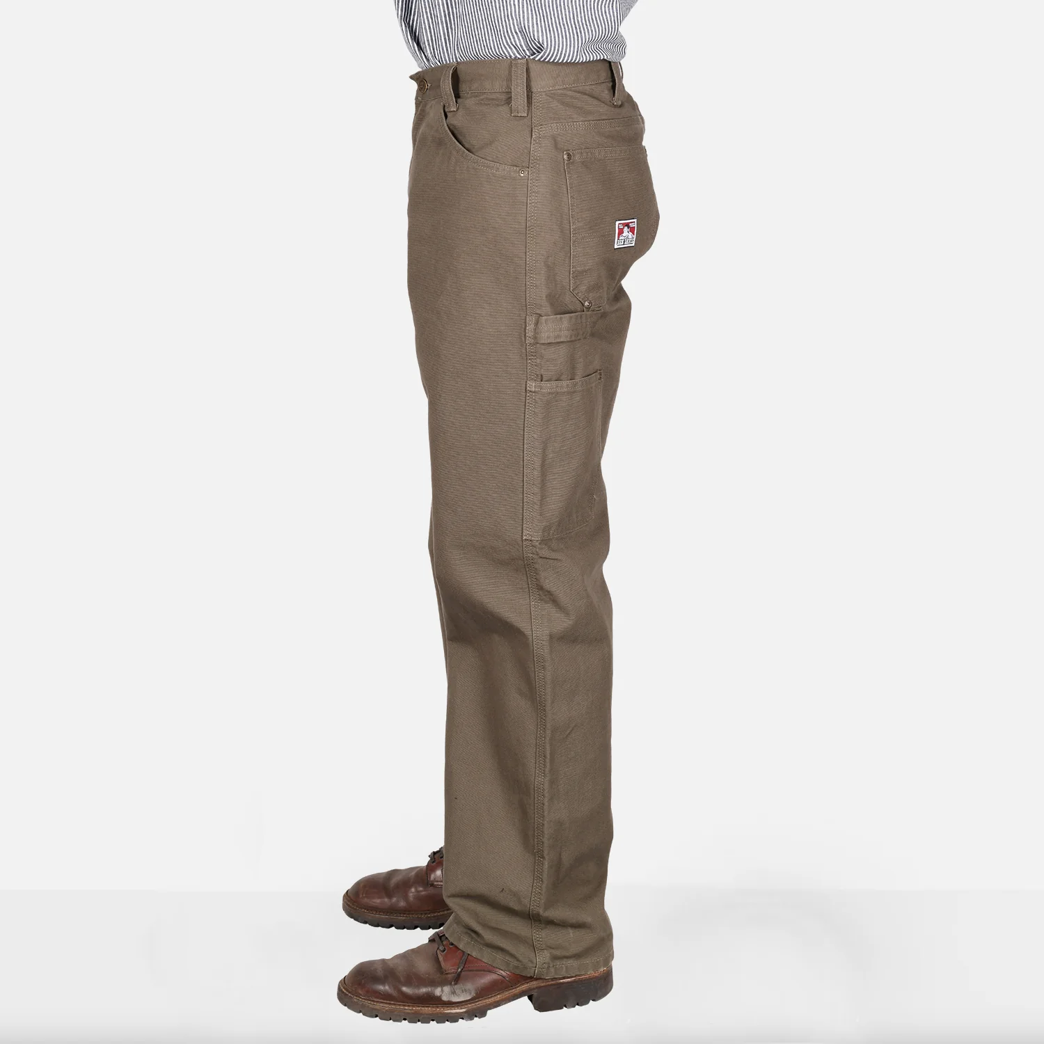Canvas Carpenter Pants - Black - Image 3
