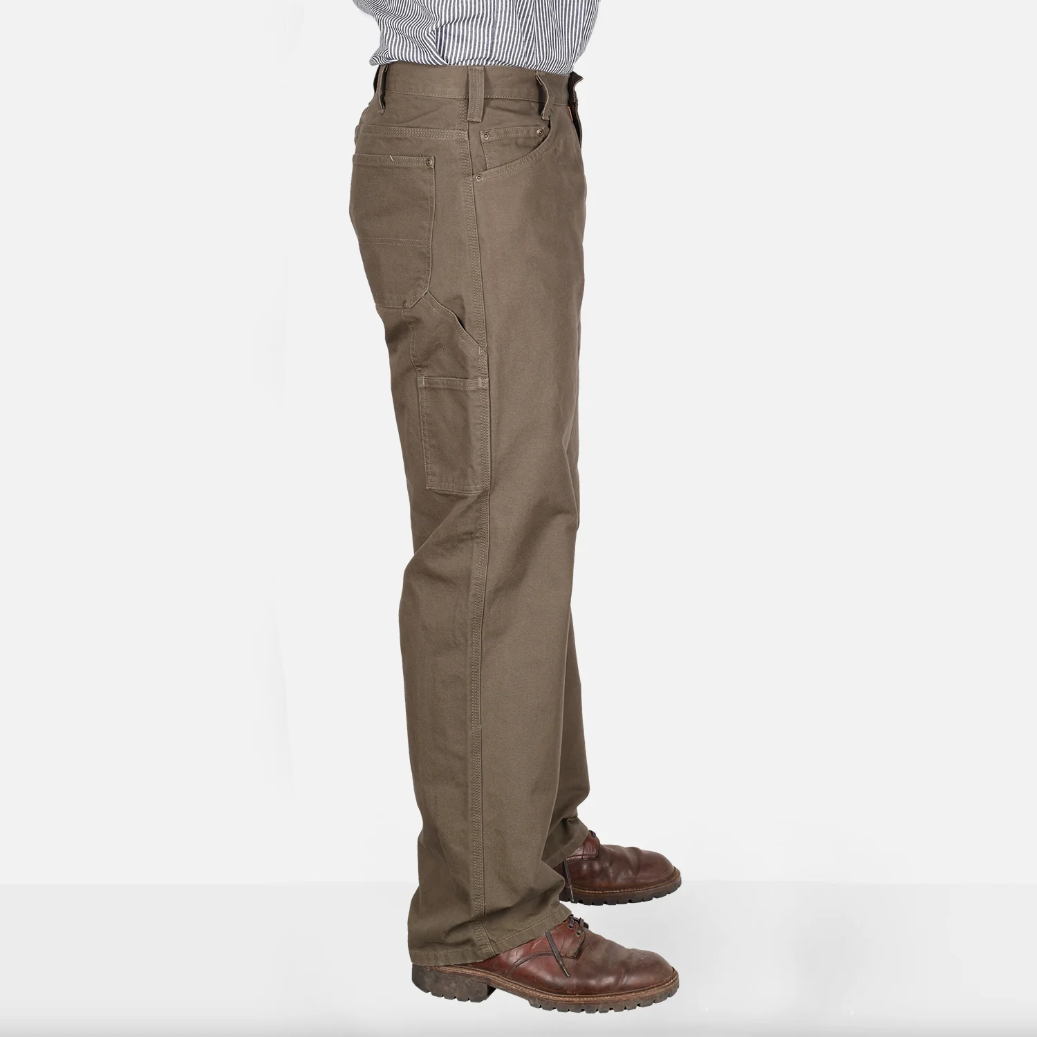 Canvas Carpenter Pants - Black - Image 4